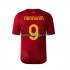 Camisola AS Roma Tammy Abraham 9 Homem Equipamento Primeiro 2022-2023 Manga Curta